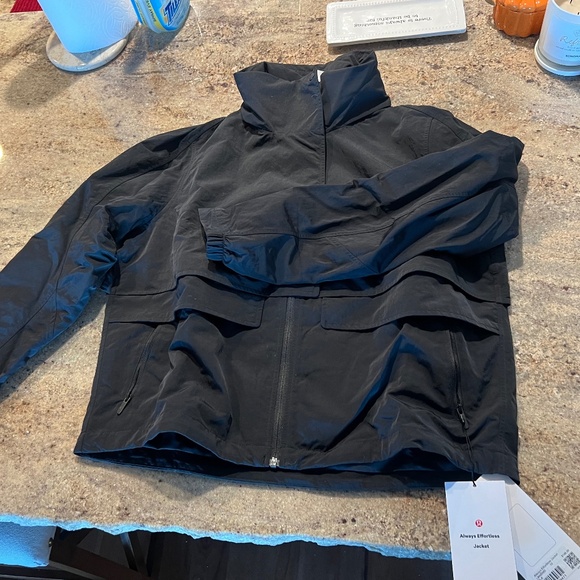lulu lemon black jacket - Picture 1 of 6